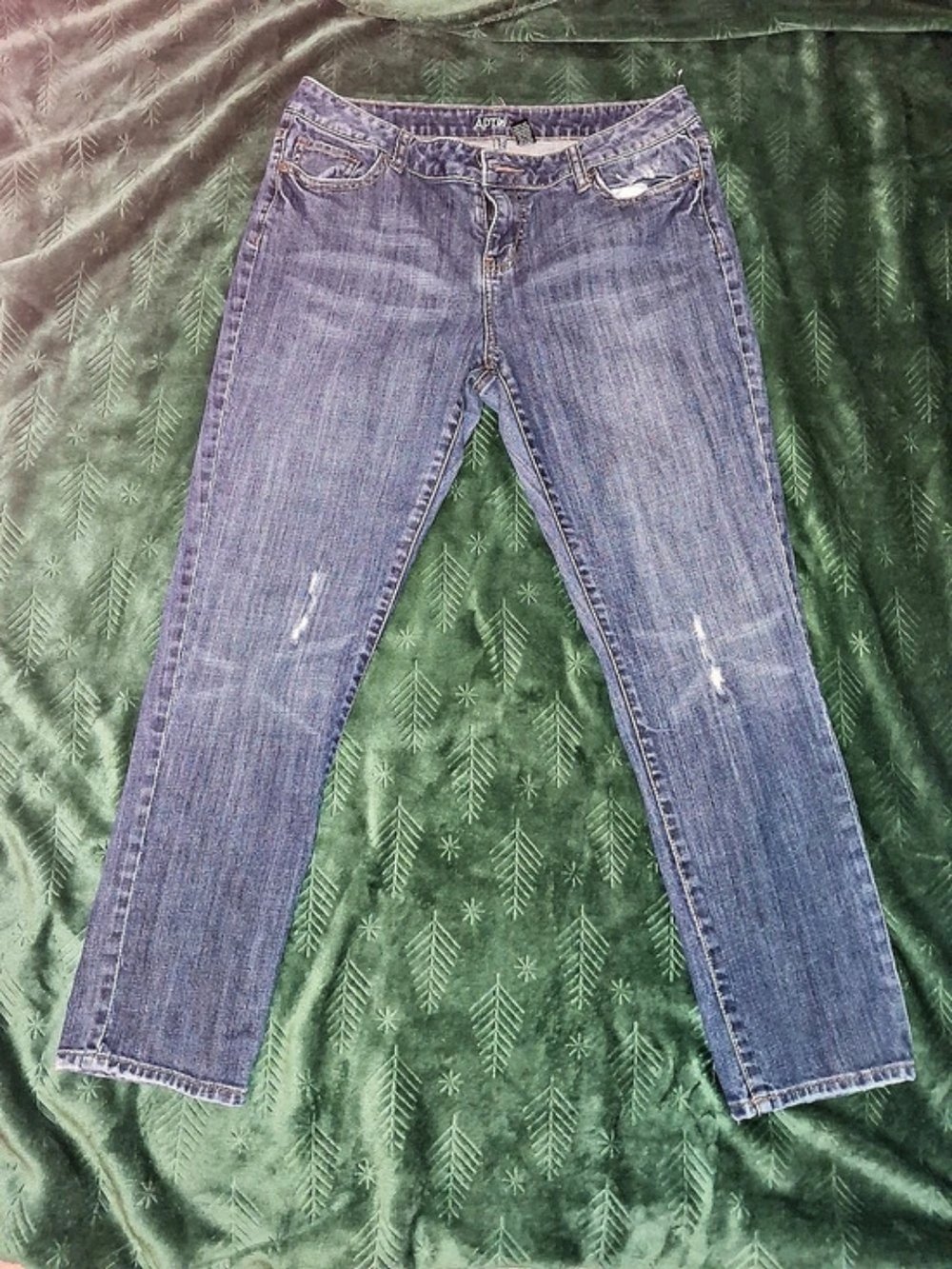 Apt. 9 Women's Blue Jeans Waist 12